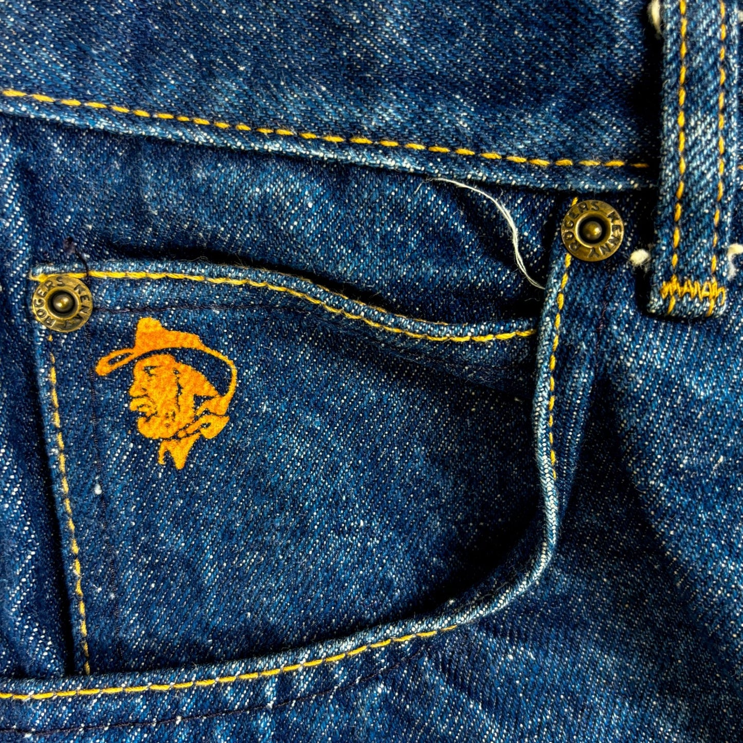 80s Kenny Rogers Western Collection High Rise Jeans 27"