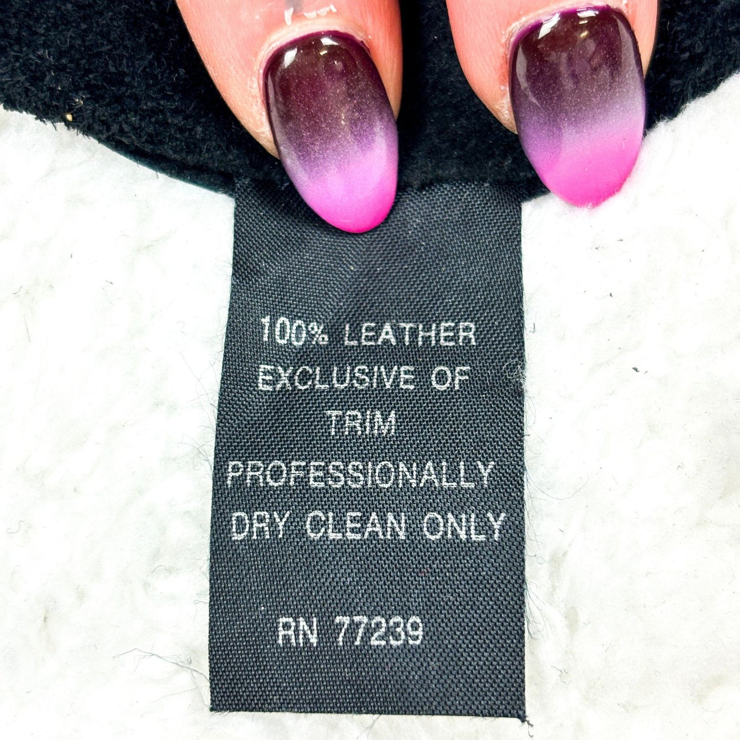 90s Vintage Black Leather + Chain G-String Thong XTC