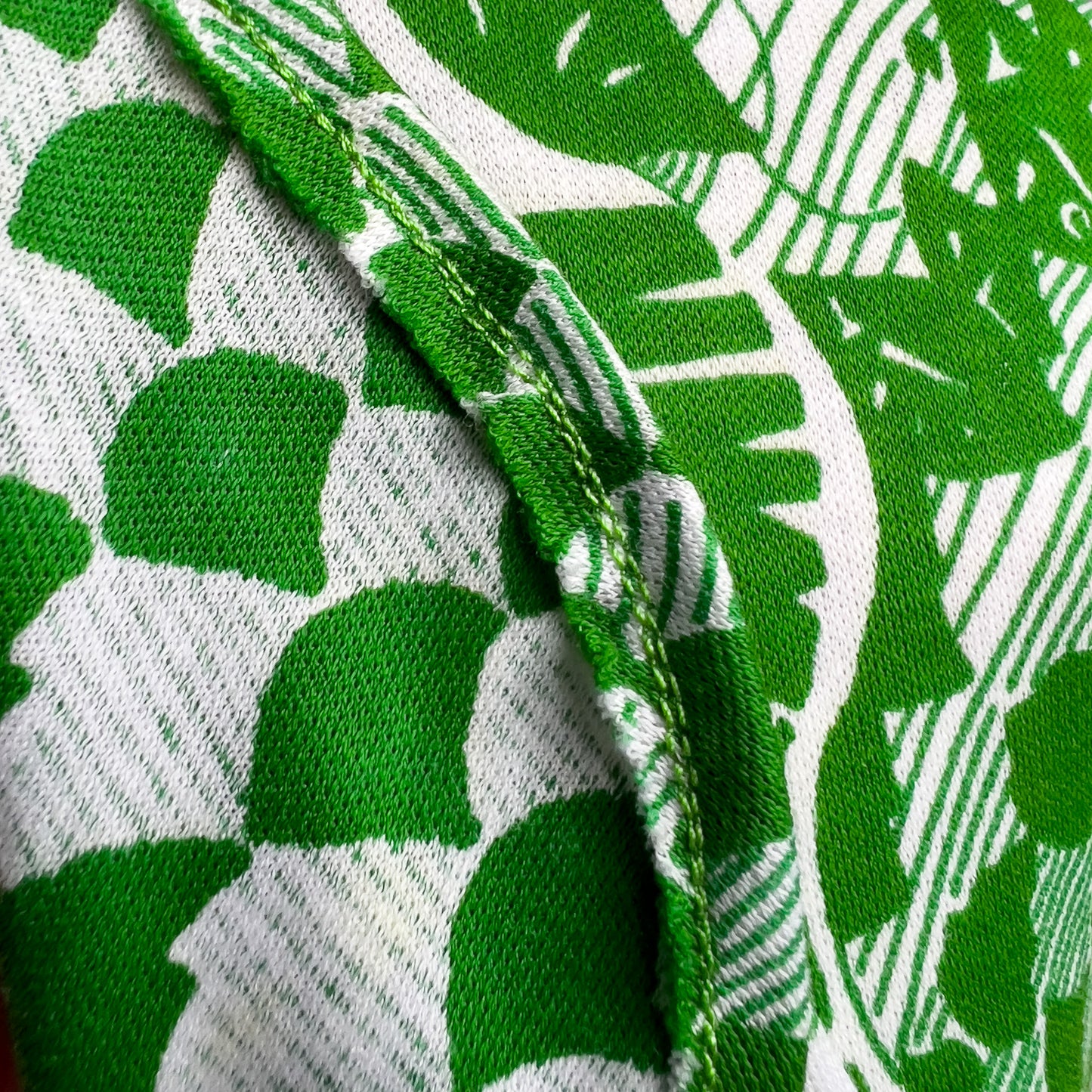 1960s Vintage MC Escher Print Button Up Shirt Saks Fifth Ave